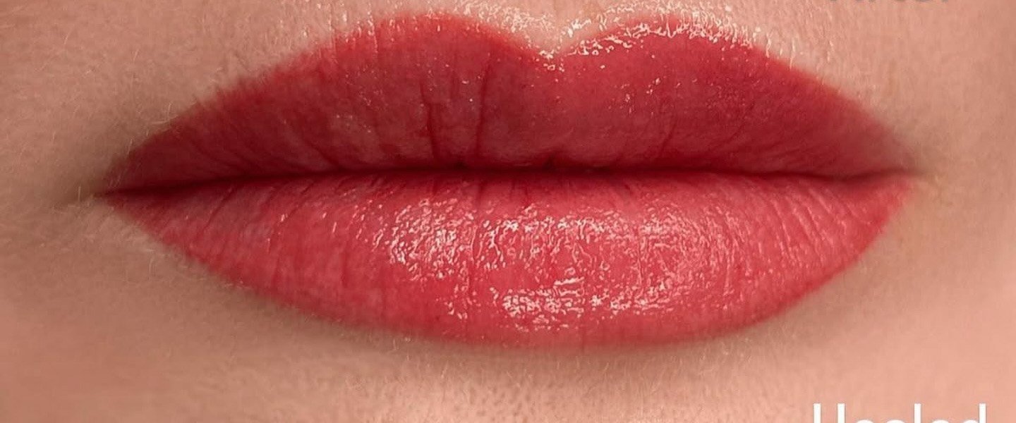 After — lip blush, revived colour and redefined contour